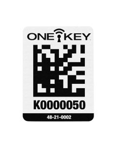 MLW48-21-0002 image(0) - ONE-KEY Asset ID Tag &hyphen; Lg. Plastic Surface