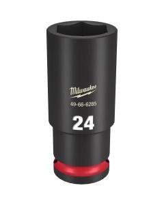 MLW49-66-6285 image(0) - SHOCKWAVE Impact Duty 1/2"Drive 24MM Deep 6 Point Socket