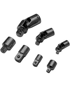 WLMW30937 image(0) - Wilmar Corp. / Performance Tool 7 PC IMPACT U JOINT & ADAPTER SET