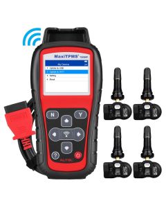 AUL700180 image(0) - Autel TS508WFK-4 Kit = WF and 4 sensors and MVK : TS508 Wi-Fi handheld tool with four universal programmable 1-Sensors