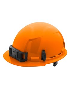 MLW48-73-1132 image(0) - Orange Front Brim Hard Hat w/6pt Ratcheting Suspension - Type 1, Class E