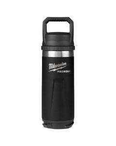 MLW48-22-8382B image(2) - Milwaukee Tool PACKOUT 18oz Insulated Bottle with Chug Lid