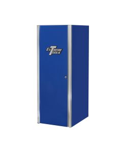 EXTEX2404SCQBLCR image(0) - Extreme Tools EXQ Series 24"W x 30"D 4 Drawer and 2 Shelf Professional Side Cabinet  Blue w Chrome Handles