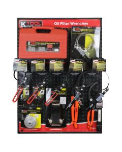 KTI0837 image(0) - K Tool International Oil Filter Wrench Display