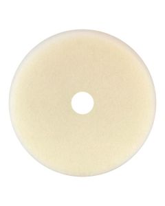 DYB79704 image(0) - DYNABRADE 6.5" White Foam Flat Polishing Pad