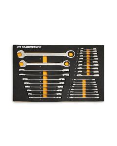 KDT86527 image(0) - Gearwrench 28 Pc Metric Ratcheting Wrench Set