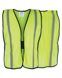 SAS6823 image(0) - Basic Yellow Safety Vest w/ Reflective Tape