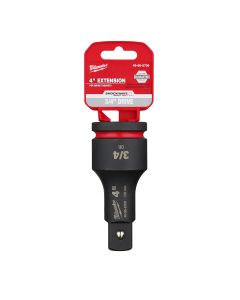 MLW49-66-6709 image(0) - Milwaukee Tool SHOCKWAVE Impact Duty  3/4" Drive 4" Extension