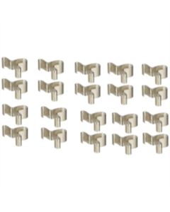 VIMV420C-20B image(0) - VIM Tools 20 Pack 1/4 in. Replacement Clips