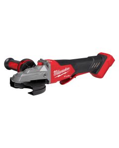 MLW2886-20 image(0) - Milwaukee Tool M18 FUEL 5" Flathead Braking Grinder, Paddle Switch No-Lock