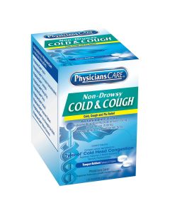 FAO90033 image(0) - First Aid Only PhysiciansCare Cold & Cough 125x2/box