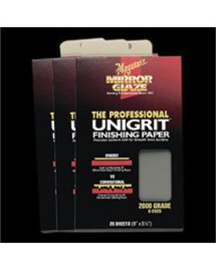 MEGS1525 image(0) - Meguiar's Automotive Unigrit Finishing Paper, 1500 Grade