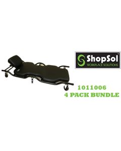 LDS1011006 image(0) - LDS (ShopSol) ShopSol Wide Body, Heavy Duty Creeper (LDS1010903) 4-pack Bundle