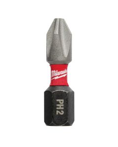 MLW48-32-4881 image(0) - Milwaukee Tool SHOCKWAVE Impact Phillips #2 Insert Bits (Bulk 250)