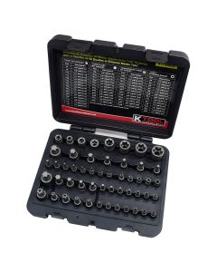 KTI20852 image(0) - K Tool International Master Torx Socket Set 52 Pieces