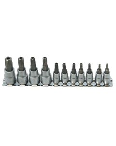 CTA9680 image(0) - CTA Manufacturing 11 Piece 5 Point Tamperproof Socket Set