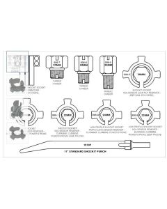 LTILT996D image(2) - Milton Industries LTI Tool By MIlton Diesel Nox Sensor Socket Kit