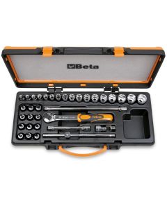 BTA009100944 image(0) - Beta Tools USA 910A/C29-17 Sockets and 9 Accessories