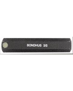 BND33214 image(0) - Bondhus Corp. Hex Bit 3/8", 2" Length