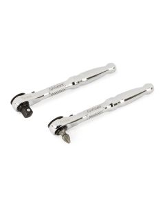 TIT11335 image(1) - Titan 2 pc. 1/4 in. Drive Micro Ratchet and Ratcheting Bit Driver Set