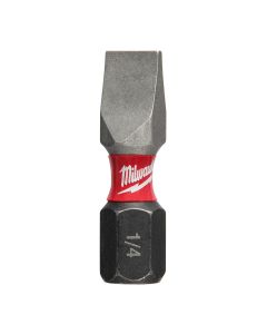 MLW48-32-4118 image(0) - Milwaukee Tool Shockwave Impact Slotted 1/4" Insert Bits (25PK)