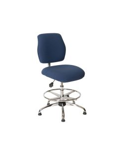 LDS1010450 image(0) - LDS (ShopSol) ESD Chair - High Height - Economy Blue