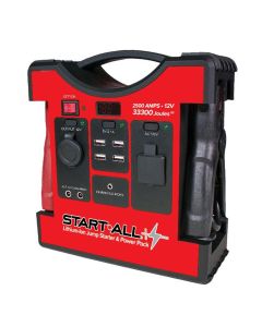 GDLJP-12-2500T image(0) - Goodall Manufacturing START ALL Jump Pack 2,500 Amp 33300 Joules 5S 12V