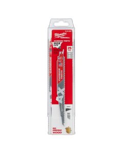 MLW48-00-8526 image(0) - 9" 7 TPI The AX(TM) with Carbide Teeth SAWZALL(R) Blade 25PK