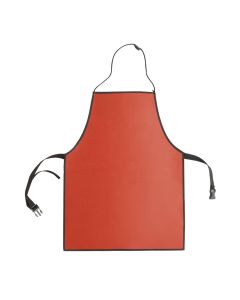 John Dow Industries Orange Elastomer Insulating Apron - Class 0