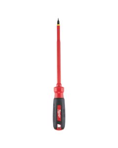 MLW48-22-2232 image(0) - Milwaukee Tool 3/16" CABINET - 6" 1000V INSULATED SCREWDRIVER