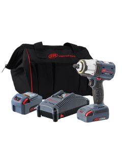 IRTW5153-K22 image(0) - Ingersoll Rand 20V Mid-torque 1/2" Cordless Impact Wrench Kit, 550 ft-lbs Nut-busting Torque, 2 Batteries and Charger