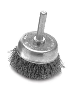 WLMW1211 image(0) - Wilmar Corp. / Performance Tool 1-1/2" Cup Wire Brush - Fine
