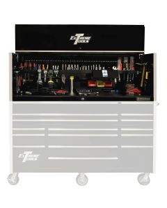 EXTRX722501HCBK image(0) - Extreme Tools 72 in. x 25 in. Deep Professional Hutch, Black