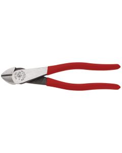 KLED248-8 image(0) - Klein Tools Diag-Cutting Pliers Hi-Leverage Angled Head 8"