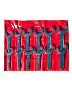 V8T9212 image(0) - V-8 Tools 12 PC JUMBO SERVICE WRENCH SET SAE