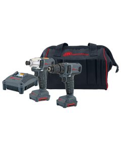 IRTIQV12-203 image(0) - Ingersoll Rand 2 Piece Driver and Drill/Driver IQV12 Cordless Kit