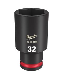 MLW49-66-6293 image(0) - SHOCKWAVE Impact Duty 1/2"Drive 32MM Deep 6 Point Socket