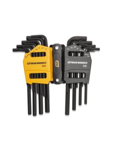 KDT83504 image(0) - GearWrench 26PC SAE/METRIC LONG ARM HEX KEY SET