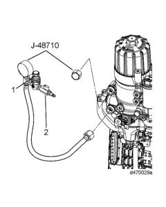 OTC Detriot Diesel Platform System Air Pressure Test Tool for DD13 snd DD15 Fuel Systems