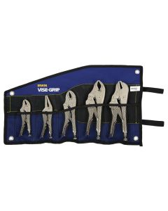 VGPIRHT82593 image(0) - Vise Grip 5PC PLIER SET LCKING FAST RELEASE KIGB