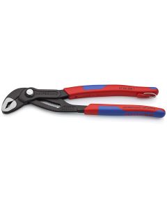 KNP8702250TBKA image(0) - KNIPEX COBRA WATER PUMP PLIERS - TETHERED ATTACHMENT