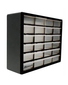 HOMHA01024152 image(0) - Homak Manufacturing 24-Drawer Parts Organizer, Black