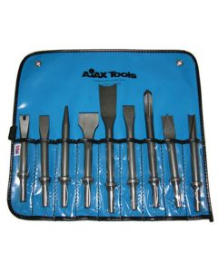 AJXA9029 image(0) - Ajax Tool Works 9-pc. Master Chisel Set