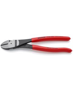 KNP7421200SBA image(0) - KNIPEX 8" Carded Angled Diag Cutter