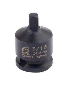SUN304PC image(0) - Sunex 3/8" Dr. 13/16" Male Pipe Plug Socket