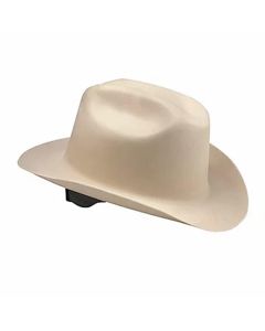 SRW19502 image(0) - Jackson Safety - Hard Hat - Western Outlaw Series - Full Brim Cowboy Hat - Tan  - (4 Qty Pack)