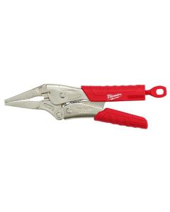 MLW48-22-3409 image(0) - Milwaukee Tool 9" Long Nose Locking Pliers w/ Durable Grip