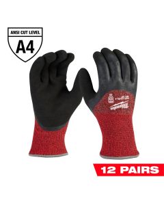 MLW48-73-7941B image(0) - 12-Pack Cut Level 4 Winter Dipped Gloves - M