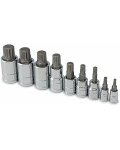 JSP60968 image(0) - J S Products 9PC TRIPLE SQUARE SOCKET SET