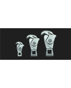 VIMSCF100 image(1) - VIM Tools 3 Piece Spring Loaded Crowfoot Wrench Set (1/4 Inch - 3/8 Inch & 1/2 Inch)